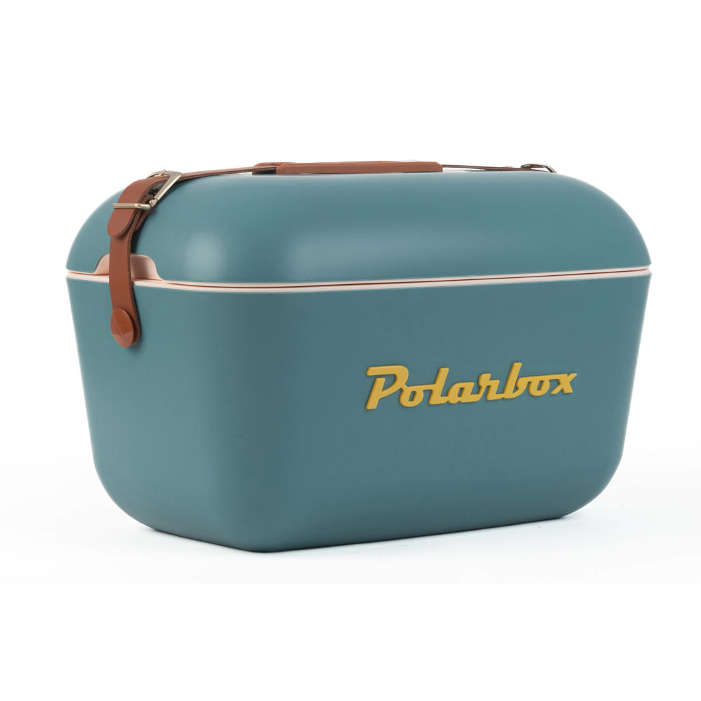 Polarbox Koelbox met Schouderband - Marine-Mustard - 12 Liter