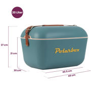 thumbnail: Polarbox  Koelbox met Schouderband - Marine-Mustard - 20 Liter