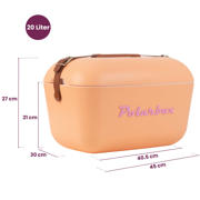 thumbnail: Polarbox  Polarbox Koelbox met Schouderband - Oranje Sorbet - 20 Liter