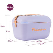 thumbnail: Polarbox  Koelbox met Schouderband - Paars-Sorbet - 20 Liter