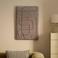 NOUS Living wollen schilderij Lovelane 60x90 cm - taupe