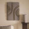 NOUS Living wollen schilderij Sjuul 60x90 cm - taupe