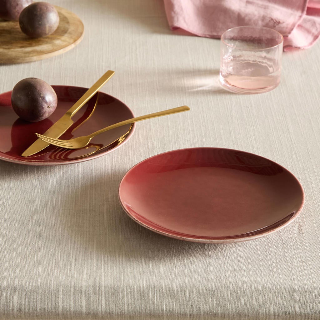 NOUS Living Artisan ontbijtbord (Ø20 cm) (set van 2)