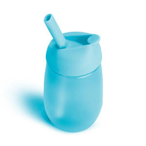 Simple Clean Straw Cup blue