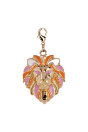 hanger Lions Head oranje/goudkleurig
