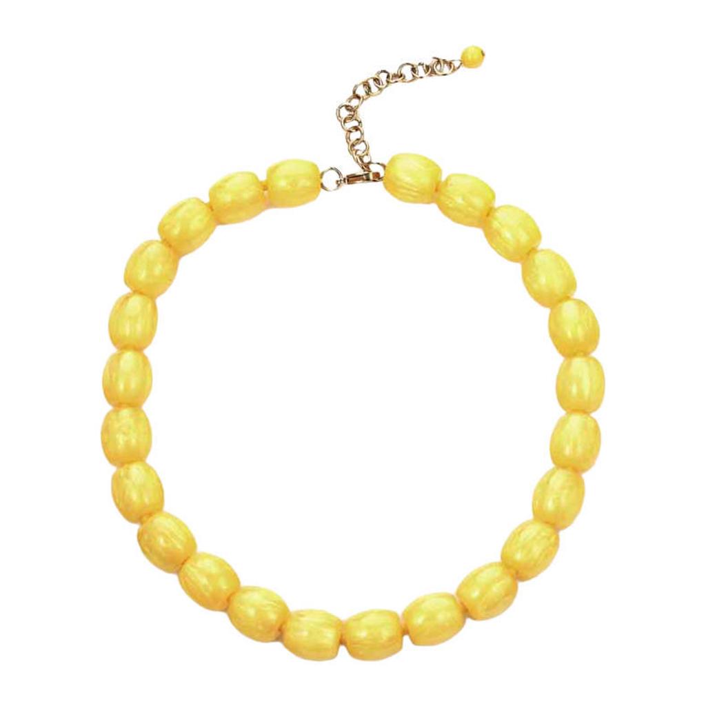 By Jam Gioielli kralenketting geel