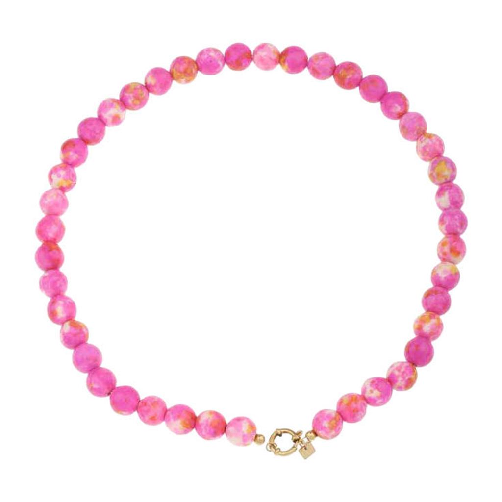 By Jam Gioielli kralenketting roze