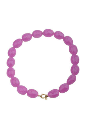 kralenketting roze