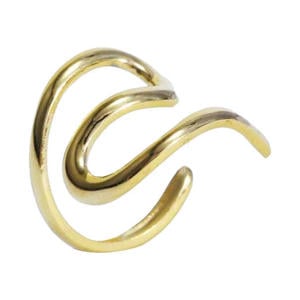 earcuff goudkleurig