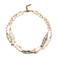 Candy Sweet Jewellery ketting ecru/goudkleurig