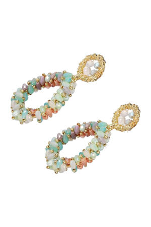 oorbellen turquoise