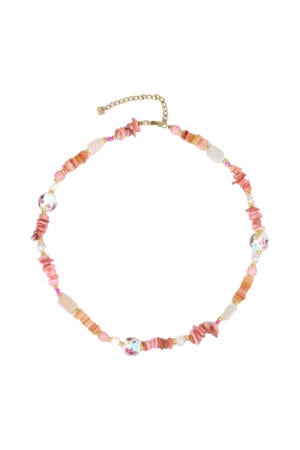 ketting lichtroze
