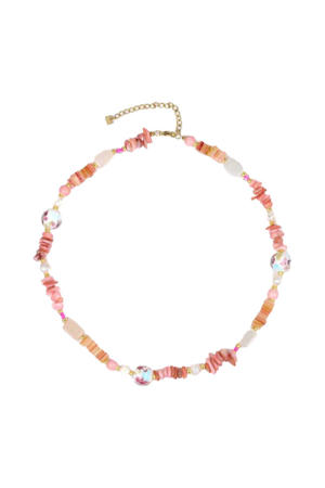 ketting lichtroze