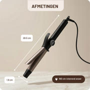 thumbnail: Carmen  Krultang met klem - 25 mm - CCT2530B
