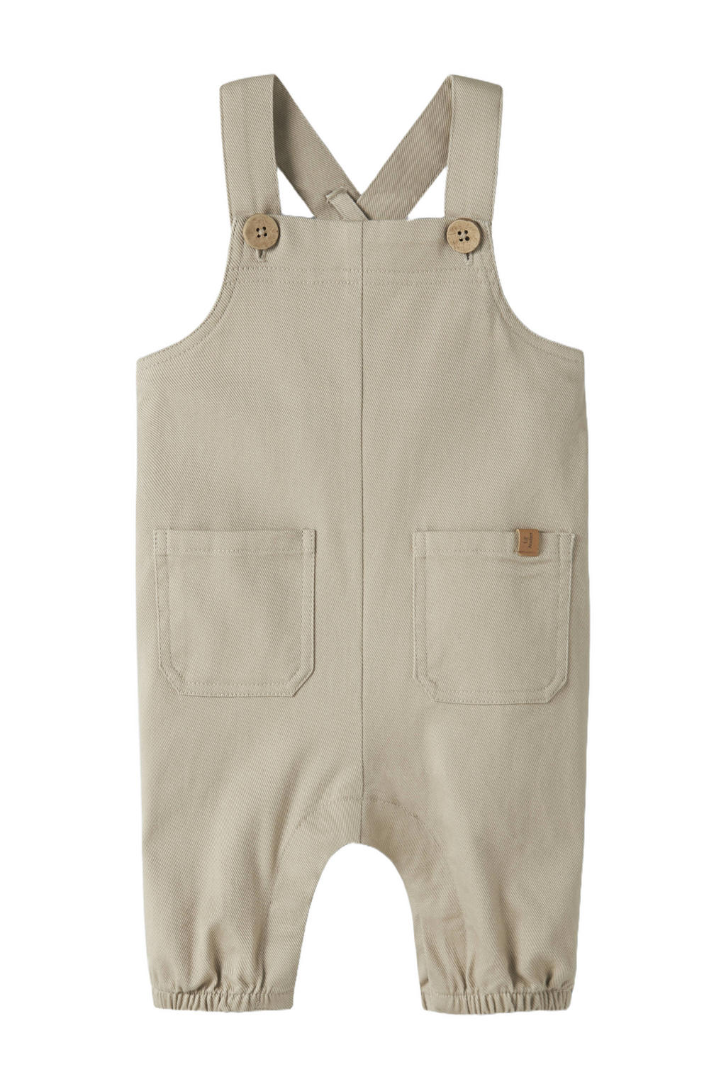 LIL' ATELIER BABY regular tuinbroek beige