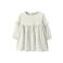 LIL' ATELIER MINI gebloemde korte jurk wit