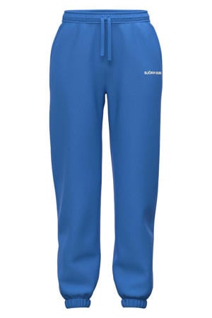 regular waist broek blauw