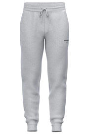 thumbnail: Grijze heren Björn Borg regular joggingbroek van katoen met effen