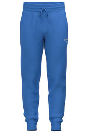 thumbnail: Blauwe heren Björn Borg regular joggingbroek van katoen met effen