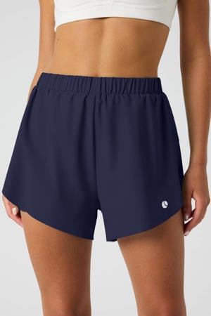 sportshort Ace 2-in-1 donkerblauw