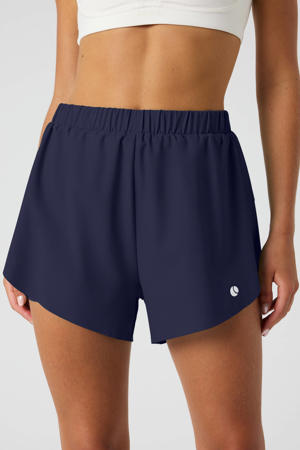 sportshort Ace 2-in-1 donkerblauw