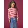 KIDS ONLY MINI gebreide gestreepte trui - roze