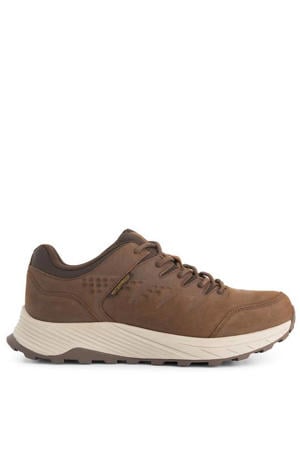 leren veterschoenen donkerbruin