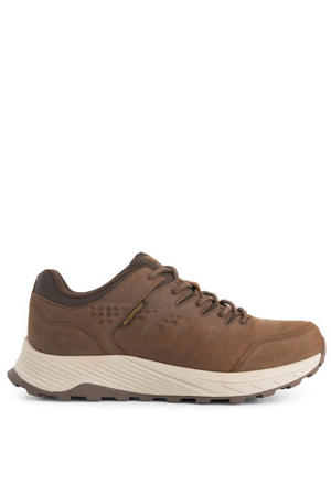 leren veterschoenen donkerbruin