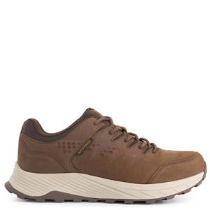 leren veterschoenen donkerbruin