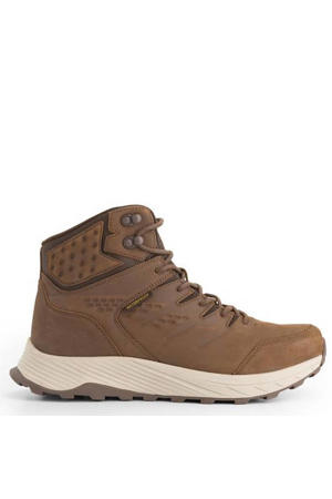 leren veterboots donkerbruin