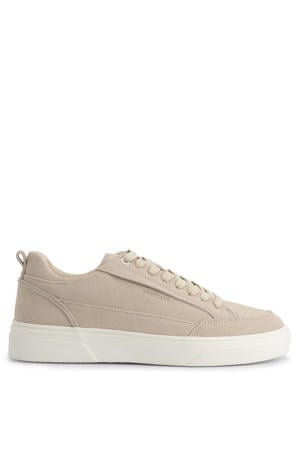 suède sneakers taupe
