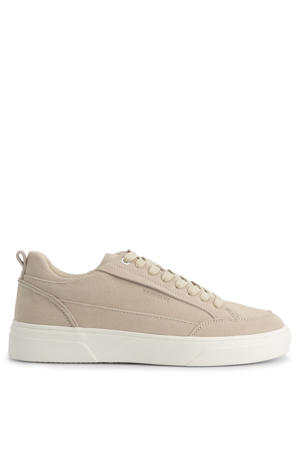 suède sneakers taupe