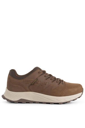leren veterschoenen donkerbruin