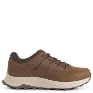leren veterschoenen donkerbruin