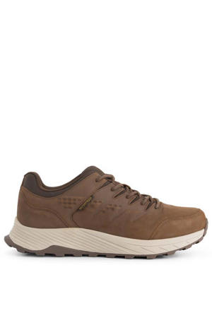 leren veterschoenen donkerbruin