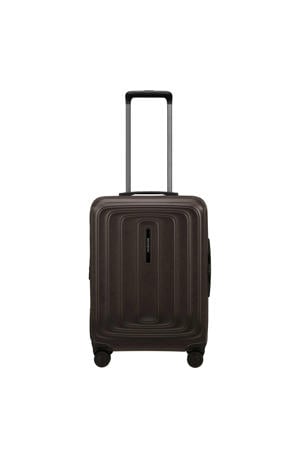 trolley 2Wander 55 cm. Expandable donkerbruin
