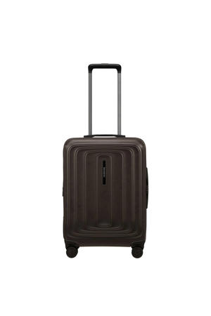 trolley 2Wander 55 cm. Expandable donkerbruin