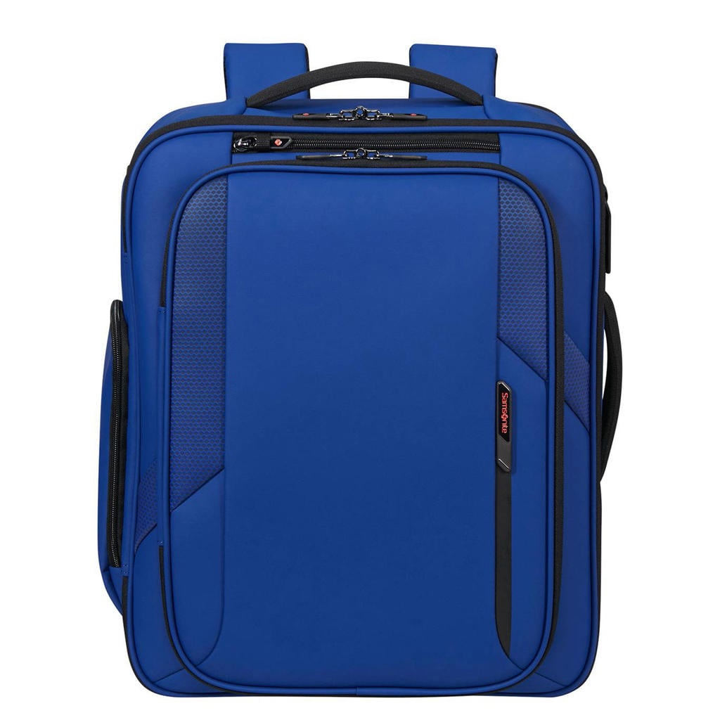 Samsonite polyester reistas - blauw