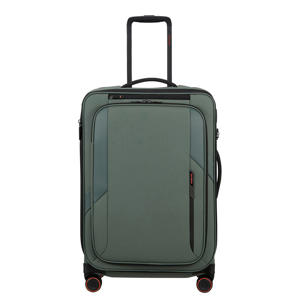 trolley Glazed 67 cm. Expandable groen