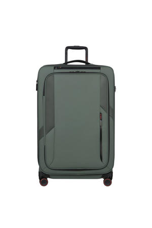 trolley Glazed 78 cm. Expandable groen