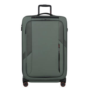 trolley Glazed 78 cm. Expandable groen