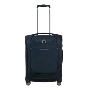 trolley Re-Lite 55 cm. Expandable donkerblauw
