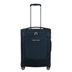 trolley Re-Lite 55 cm. Expandable donkerblauw