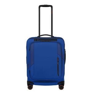 trolley Glazed 55 cm. Expandable blauw