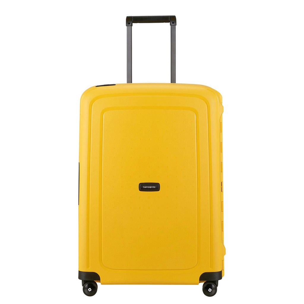 Samsonite trolley S'Cure 69 cm. geel