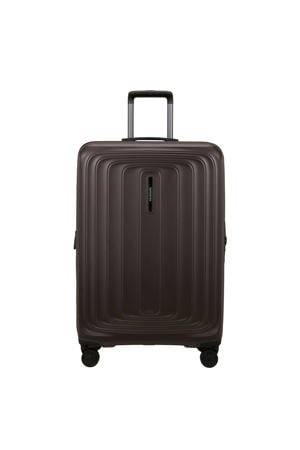 trolley 2Wander 75 cm. Expandable donkerbruin