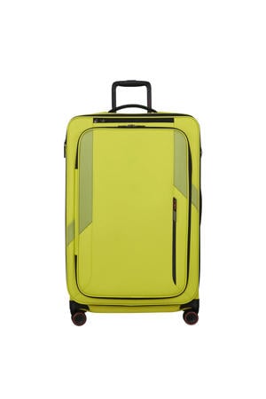 trolley Glazed 78 cm. Expandable limegroen