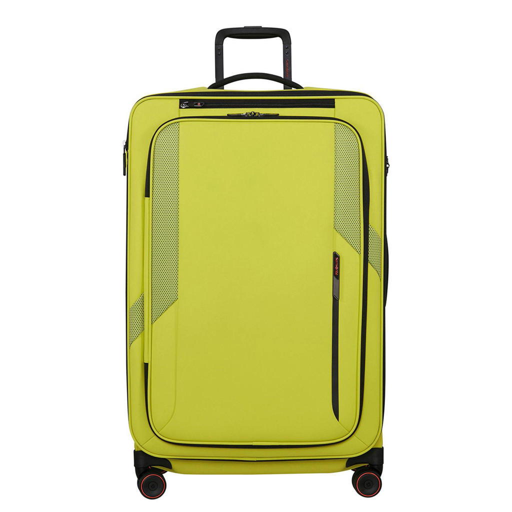 Samsonite trolley Glazed 78 cm. Expandable limegroen