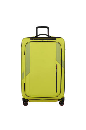 trolley Glazed 78 cm. Expandable limegroen