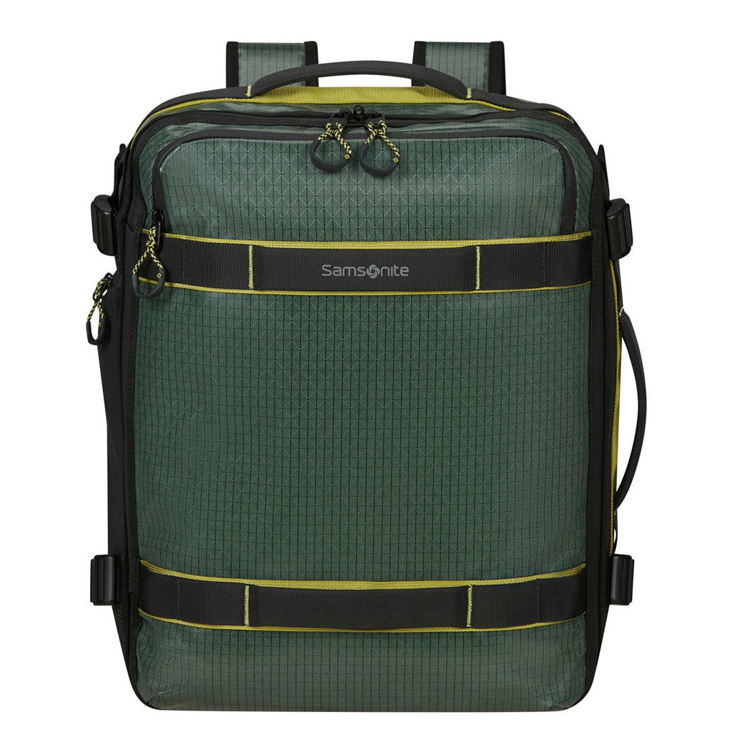Samsonite gerecycled polyester reistas groen